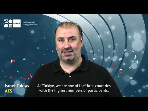 LIGNA’nın 50. yıl filminde, AİMSAD ve AES Grup Yönetim Kurulu Başkanı Sn. İsmet Toktaş Yer Aldı