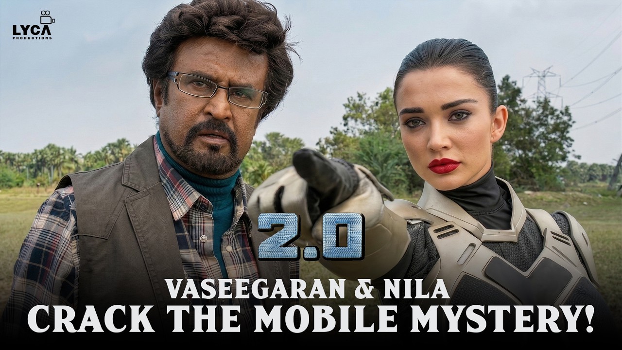 காணாம போன Phones எல்லாம் இங்கதான் இருக்கு | 2.0 Movie Scene | Rajinikanth | A. R