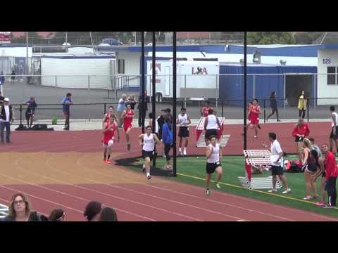 JVB 800m vs Servite Rosary 3 11 15   Los Alamitos Boys