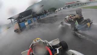 【瀬戸内海】決勝ヒート ざー君オンボード 瀬戸内海シリーズ第4戦 KT/MAXXIS/150kg 雨レース レインタイヤ 2位→2位 Best41秒1 瀬戸内海サーキット 2026.09.27