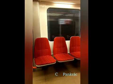 Metro C v úseku Vyšehrad - Budějovická