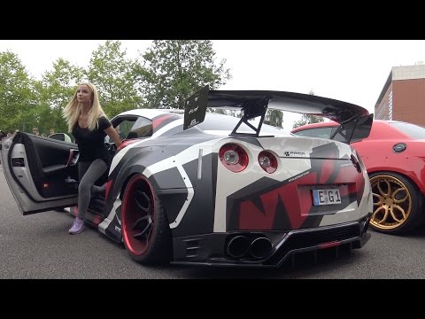 Mareike Fox compra un Nissan GT-R por Prior Design