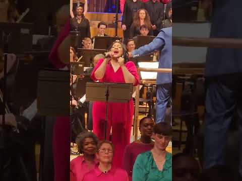 Lurine Cato | singing at The Symphonic Gospel Celebration 2025 with The London Symphony Orchestra 