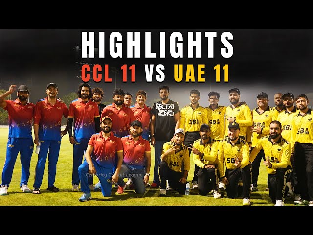 Unmissable Highlights: CCL 11 vs UAE 11 – Epic Exhibition Match Showdown in Dubai