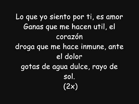 Juanes   Gotas de agua dulce  Con letra