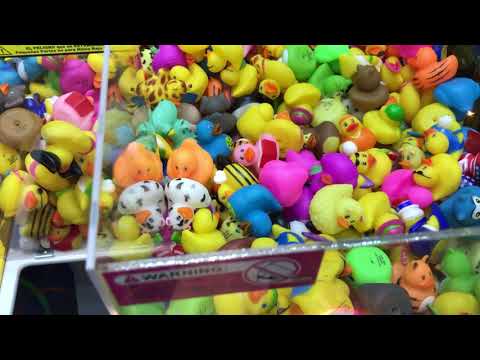 Branson Arcade City Walk Thru - Playing Games & Claw Machine