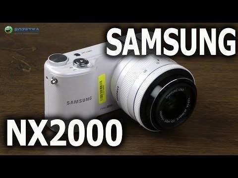 Распаковка Samsung NX2000 20-50mm Kit