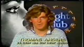 Thomas Anders - Es Geht Mir Gut Heut' Nacht