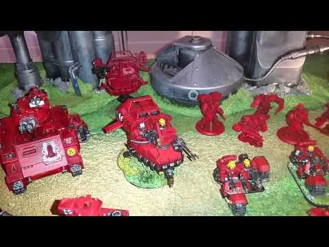 Blood angels army showcase. 10,000 points.