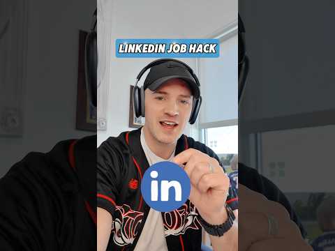 LinkedIn Job Hack: Be 1st to apply for any new job posting with this one hidden tactic! #jobs