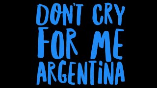 Sinead O’Connor - Dont Cry For Me Argentina (SongDecor)