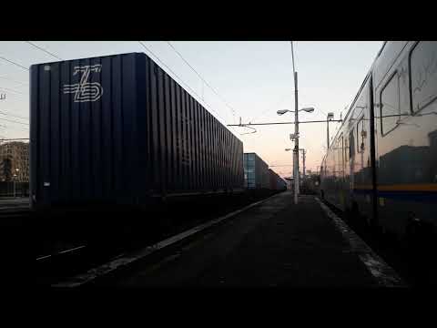 E494-001 in partenza per Milano Smistamento