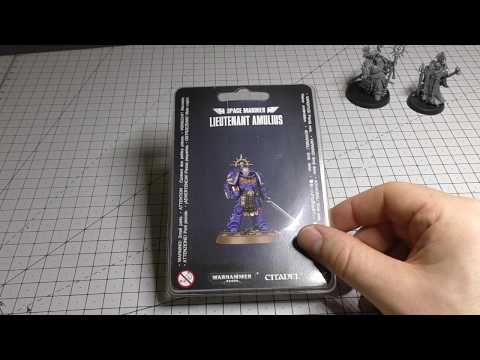 Primaris Lieutenant Amulius - Unboxing (WH40K)