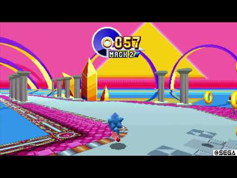 How to get the 3rd (blue) chaos emerald in Sonic Mania