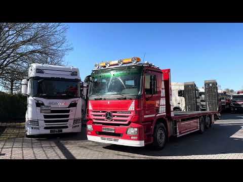 Mercedes- Benz Actros MP2 2541 6X2 Maschinentransporter