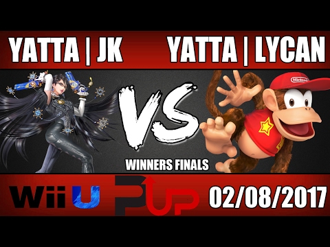 Yatta | JK (Bayonetta) vs Yatta | Lycan (Diddy Kong) - Wii U Winners Finals - SOS