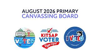 Certification - 2026 Kitsap Primary Canvassing Board
