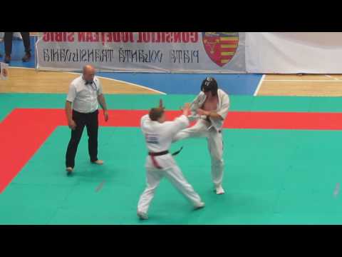 IFK 5th World Tournament Karate knockdown - Anthony Ochian VS Mark Vologdin