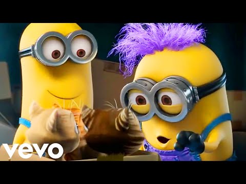 COFFIN DANCE MEME  || Minions works in Mail Room (Music Video HD)