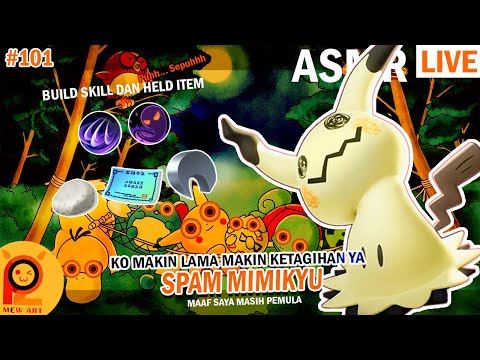 #101 🔴 LIVE Pokemon Unite - BUILD MIMIKYU TROLL AND JUMPSCARE #meme
