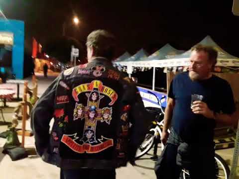 Guns N Roses Kohture Levi' s denim jacket heading to Colombia! LA fashion design Los Angeles