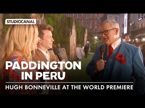 Hugh Bonneville at the world premiere of PADDINGTON IN PERU