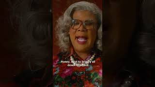 Imagine being bold enough to talk back to Madea 😳 🤣 💀  | 🎥: Tyler Perry&#39;s Madea&#39;s Witness Protection