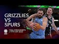Grizzlies vs Spurs Full Game Highlights 9th Jan 2023