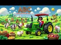 ABC Tractor Ride Learn Letters On The Farm Nursery Rhymes Kids Songs