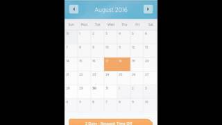 Requesting Time Off-Workday Mobile