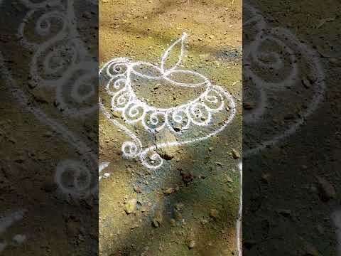creative #easyrangoli  simple #design