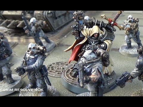 Traitor Guard vs Adeptus Mechanicus 40k Warhammer Battle 8th Renegades vs Ad Mech