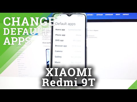 How to Change Default Apps in XIAOMI Redmi 9T – Manage Apps