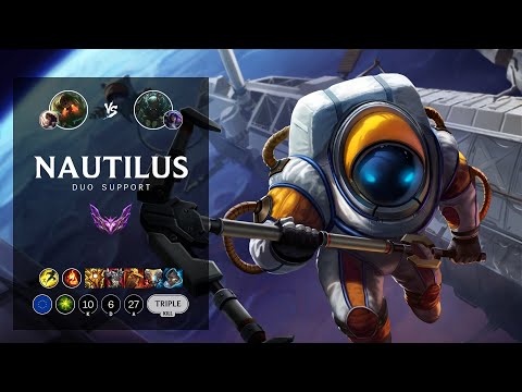 Nautilus Support vs Pyke - EUW Master Patch 12.7