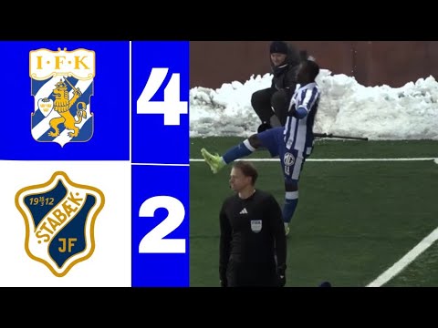 IFK Göteborg 4-2 Stabaek höjdpunkter 2026 