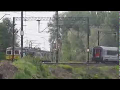 EP09-034 z EiC 6100 "PANORAMA" (WR.GŁ.-WAWA.WSCH.) przelotem przez wrocławską estakadę kolejową