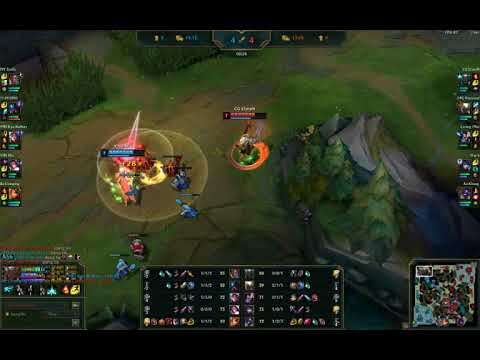 Pyke TOP vs Fiora KDA 9/2/7 rank Challenge by CG S1moN