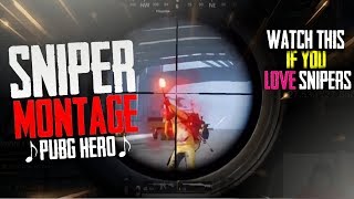Sniper Montage - Pubg Hero (By Gunshot) | 30k Special