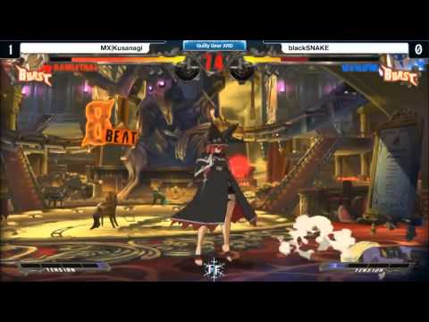 Frosty Faustings VII GGXRD BlackSnake vs Kusanagi