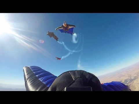 Wingsuit Slalom Racing at Insane Speeds: Jeff Provenzano's GoPro View | Red Bull Aces