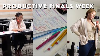 PRODUCTIVE STUDY VLOG: MBA Study Vlog, Finals Week, Feeling Burnt Out
