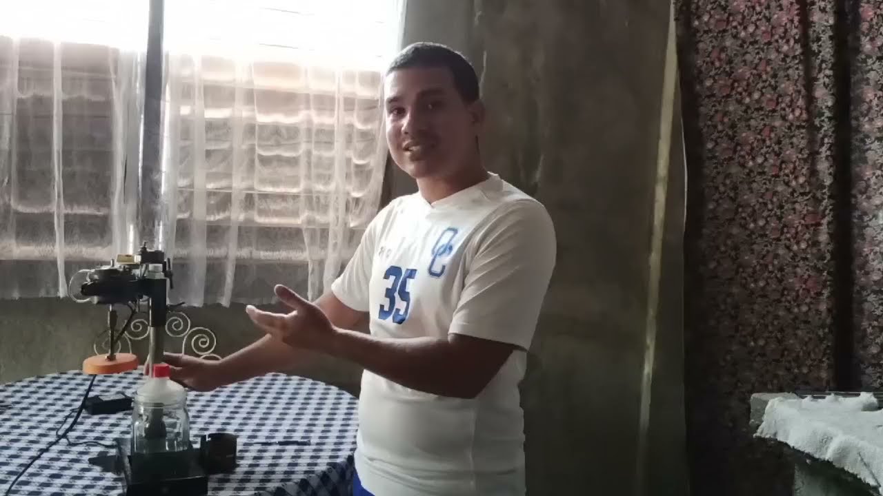 MAQUINA DE LAVAR RELOJES CASERA, DESDE CUBA, JESÚS SANTOS NOS MUESTRA COMO HACERLA CON RECICLADOS