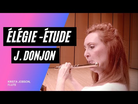 Johannes Donjon, Etude No.1 in E minor, Elegie
