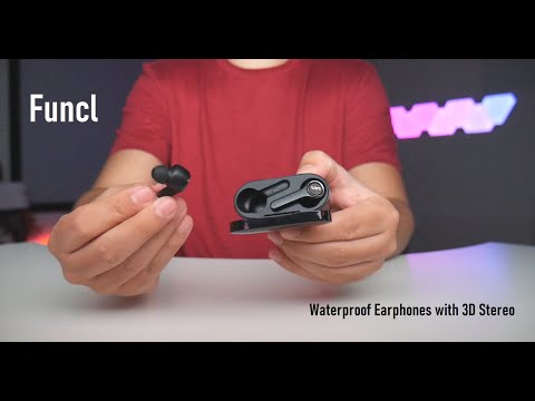 Funcl: 3D Stereo AptX Hi-Fi Sound with Touch Control