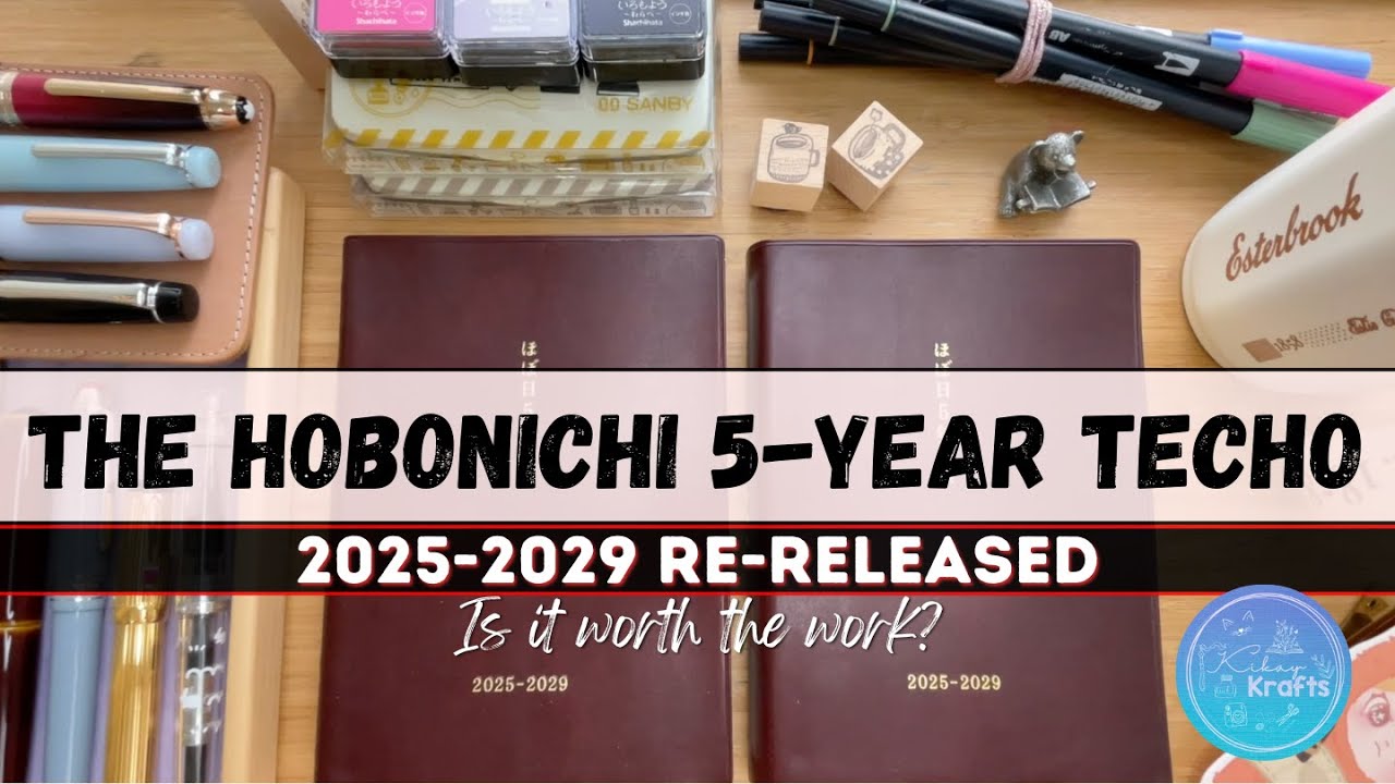 Hobonichi 5-Year Techo 2025-2029 Old vs New: The Re-release | #journalingcommunity #hobonichi