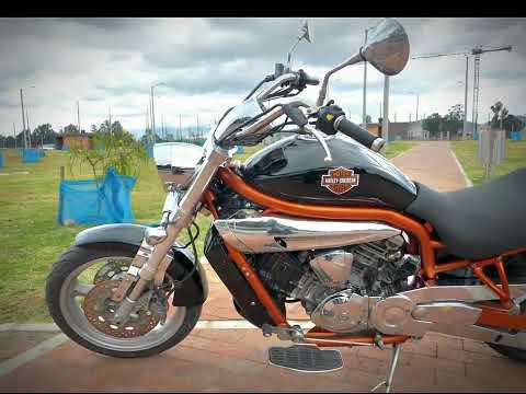 Hyosung Gv 650 Aquila Cruiser modelo 2008 Homenaje a Harley Davidson. Venta en Madrid Cundinamarca.