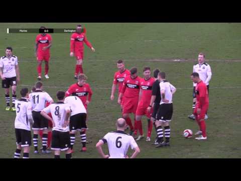 Marine 0-1 Darlington - Evo-Stik Premier Division - 2015/16