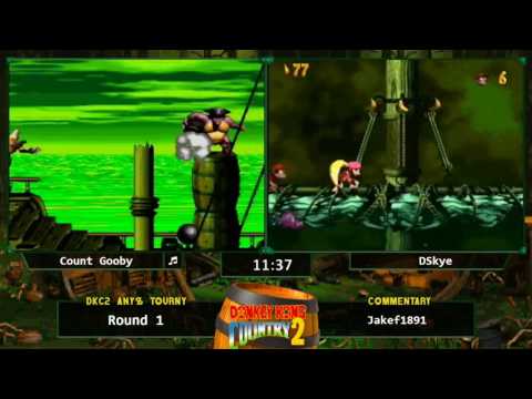 CountGooby vs DSkye - Donkey Kong Country 2 Any% Tournament 2016