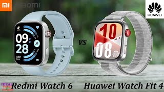 Redmi Watch 6 vs Huawei Watch Fit 4
