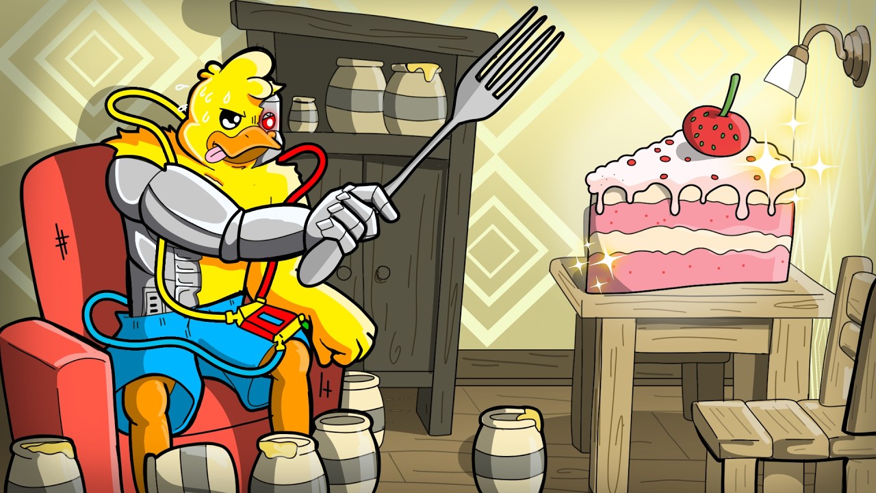 TENGO 1 MINUTO para COMER el PASTEL